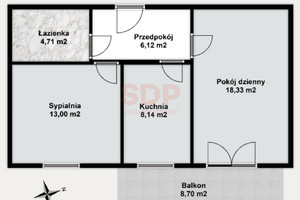 Mieszkanie na sprzedaż 51m2 Wrocław Fabryczna Stabłowice ok. Głównej - zdjęcie 2