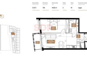 Mieszkanie na sprzedaż 45m2 Wrocław Stare Miasto Szczepin - zdjęcie 2