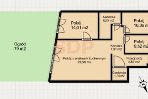 Mieszkanie na sprzedaż 86m2 Wrocław Krzyki Ołtaszyn Ułańska - zdjęcie 3