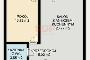 Mieszkanie na sprzedaż 47m2 Wrocław Krzyki Krzyki Karkonoska - zdjęcie 3