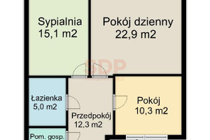 Mieszkanie na sprzedaż 68m2 Wrocław Fabryczna Grabiszyn-Grabiszynek Al. Gen. J. Hallera - zdjęcie 3