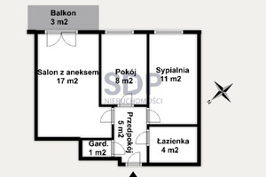 Mieszkanie na sprzedaż 49m2 Wrocław Psie Pole Sołtysowice Sołtysowicka - zdjęcie 2