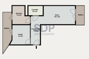 Mieszkanie na sprzedaż 46m2 Wrocław Krzyki Racławicka - zdjęcie 2