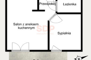 Mieszkanie na sprzedaż 39m2 Wrocław Fabryczna Stabłowice Stabłowicka - zdjęcie 2