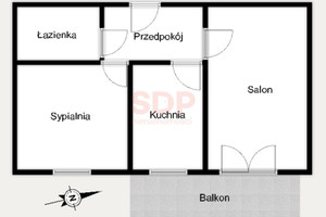 Mieszkanie na sprzedaż 51m2 Wrocław Fabryczna Stabłowice Stabłowicka - zdjęcie 2