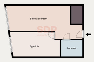 Mieszkanie na sprzedaż 47m2 Wrocław Stare Miasto Jana Pawła II - zdjęcie 2