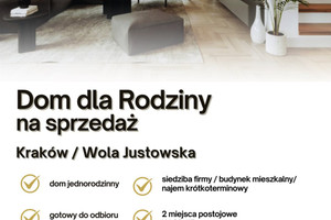 Dom na sprzedaż 129m2 Kraków Zwierzyniec Wola Justowska Królowej Jadwigi - zdjęcie 1