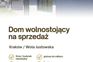 Dom na sprzedaż 129m2 Kraków Zwierzyniec Wola Justowska Królowej Jadwigi - zdjęcie 1