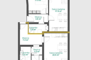 Mieszkanie na sprzedaż 90m2 Wrocław Krzyki Gajowa - zdjęcie 1