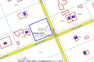 Działka na sprzedaż 940m2 piaseczyński Piaseczno Zalesie Górne Biedronki - zdjęcie 2