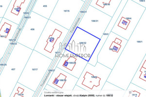 Działka na sprzedaż 811m2 warszawski zachodni Łomianki Kiełpin Truskawkowa - zdjęcie 3