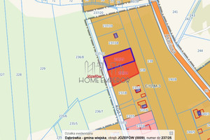 Działka na sprzedaż 1895m2 wołomiński Dąbrówka Józefów Kościelna - zdjęcie 1