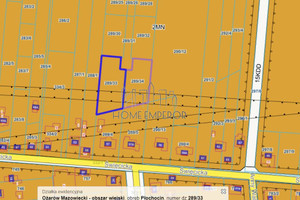 Działka na sprzedaż 1220m2 warszawski zachodni Ożarów Mazowiecki Płochocin Szafirowa - zdjęcie 1