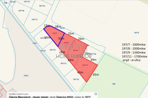Działka na sprzedaż 1000m2 warszawski zachodni Ożarów Mazowiecki Święcice - zdjęcie 2