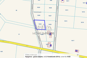 Działka na sprzedaż 1223m2 warszawski zachodni Kampinos Kwiatkówek Jelenia - zdjęcie 3