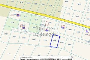 Działka na sprzedaż 1013m2 sochaczewski Teresin Nowa Piasecznica - zdjęcie 2