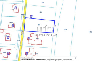 Działka na sprzedaż 1193m2 warszawski zachodni Ożarów Mazowiecki Wąska - zdjęcie 2