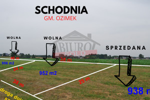 Działka na sprzedaż 952m2 opolski Ozimek Schodnia - zdjęcie 1