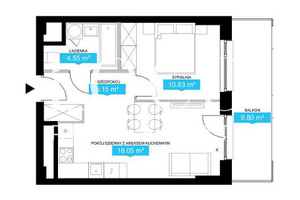 Mieszkanie na sprzedaż 40m2 Warszawa Wola Gumińska - zdjęcie 2