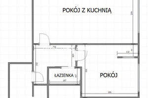 Mieszkanie do wynajęcia 41m2 Kraków Stare Miasto Stare Miasto (historyczne) Karmelicka - zdjęcie 3