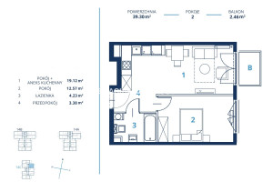 Mieszkanie na sprzedaż 40m2 Kraków Dębniki Os. Ruczaj Bunscha - zdjęcie 2