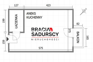 Mieszkanie do wynajęcia 21m2 Kraków Nowa Huta Nowa Huta (historyczna) os. Hutnicze - zdjęcie 3