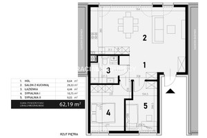 Mieszkanie na sprzedaż 63m2 Kraków Bronowice Jasnogórska - zdjęcie 3