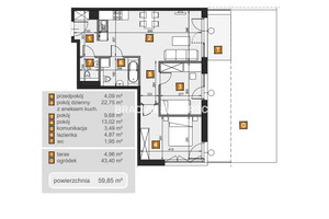 Mieszkanie na sprzedaż 60m2 Kraków Babińskiego - zdjęcie 3