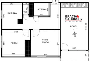 Mieszkanie na sprzedaż 68m2 Kraków Ściegiennego - zdjęcie 3