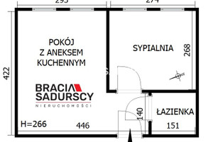 Mieszkanie do wynajęcia 24m2 Kraków Krowodrza Odrowąża - zdjęcie 3