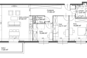 Mieszkanie na sprzedaż 100m2 Kraków Bronowice Bronowice Małe Armii Krajowej - okolice - zdjęcie 3