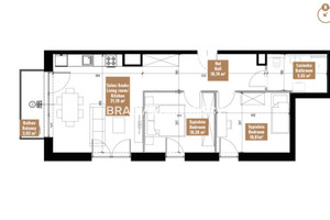 Mieszkanie na sprzedaż 60m2 Kraków Podgórze Zabłocie zabłocie - zdjęcie 3