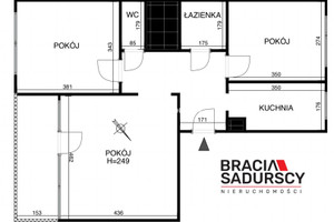 Mieszkanie na sprzedaż 62m2 Kraków Podgórze Duchackie Stojałowskiego - zdjęcie 3