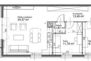 Mieszkanie na sprzedaż 89m2 Kraków Bronowice Bronowice Małe Armii Krajowej - okolice - zdjęcie 3