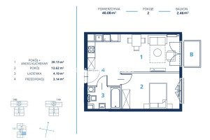 Mieszkanie na sprzedaż 41m2 Kraków Dębniki Os. Ruczaj Czerwone Maki - zdjęcie 3