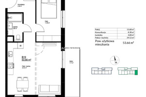 Mieszkanie na sprzedaż 54m2 Kraków Bieżanów-Prokocim Bieżanów Bieżanów - zdjęcie 3