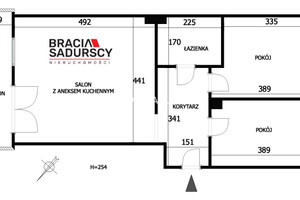 Mieszkanie na sprzedaż 50m2 Kraków Swoszowice Opatkowice Macieja Dębskiego - zdjęcie 3