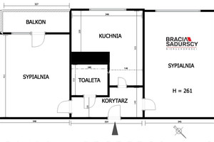 Mieszkanie na sprzedaż 49m2 Kraków Prądnik Czerwony Os. Prądnik Czerwony Młyńska - zdjęcie 3