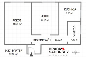 Mieszkanie na sprzedaż 53m2 chrzanowski Chrzanów Stella Kolonia Stella - zdjęcie 3