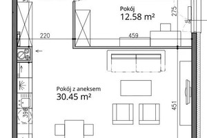 Mieszkanie na sprzedaż 71m2 Kraków Bronowice Bronowice Małe Armii Krajowej - okolice - zdjęcie 3