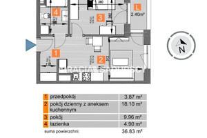 Mieszkanie na sprzedaż 37m2 Kraków Mistrzejowice os. Piastów - zdjęcie 3