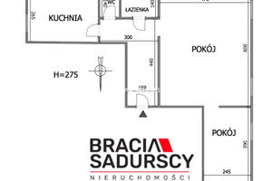 Mieszkanie na sprzedaż 56m2 Kraków Grzegórzki Grzegórzki Stare Daszyńskiego - zdjęcie 3