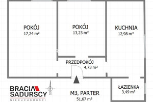 Mieszkanie na sprzedaż 53m2 chrzanowski Chrzanów Stella Kolonia Stella - zdjęcie 3