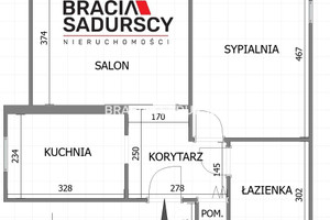 Mieszkanie do wynajęcia 44m2 Kraków Prądnik Czerwony Ugorek Mieczysława Pszona - zdjęcie 3