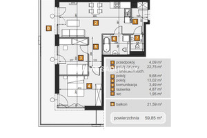 Mieszkanie na sprzedaż 60m2 Kraków Babińskiego - zdjęcie 3