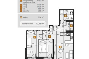 Mieszkanie na sprzedaż 71m2 Kraków Babińskiego - zdjęcie 3