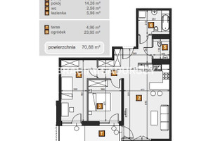 Mieszkanie na sprzedaż 71m2 Kraków Babińskiego - zdjęcie 3