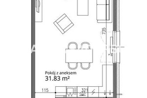 Mieszkanie na sprzedaż 57m2 Kraków Bronowice Bronowice Małe Armii Krajowej - okolice - zdjęcie 3