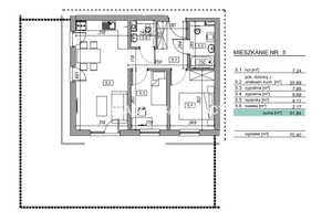 Mieszkanie na sprzedaż 46m2 myślenicki Myślenice Zawada Słowińska - zdjęcie 3