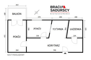 Mieszkanie na sprzedaż 49m2 Kraków Dębniki Os. Ruczaj Zalesie - zdjęcie 3